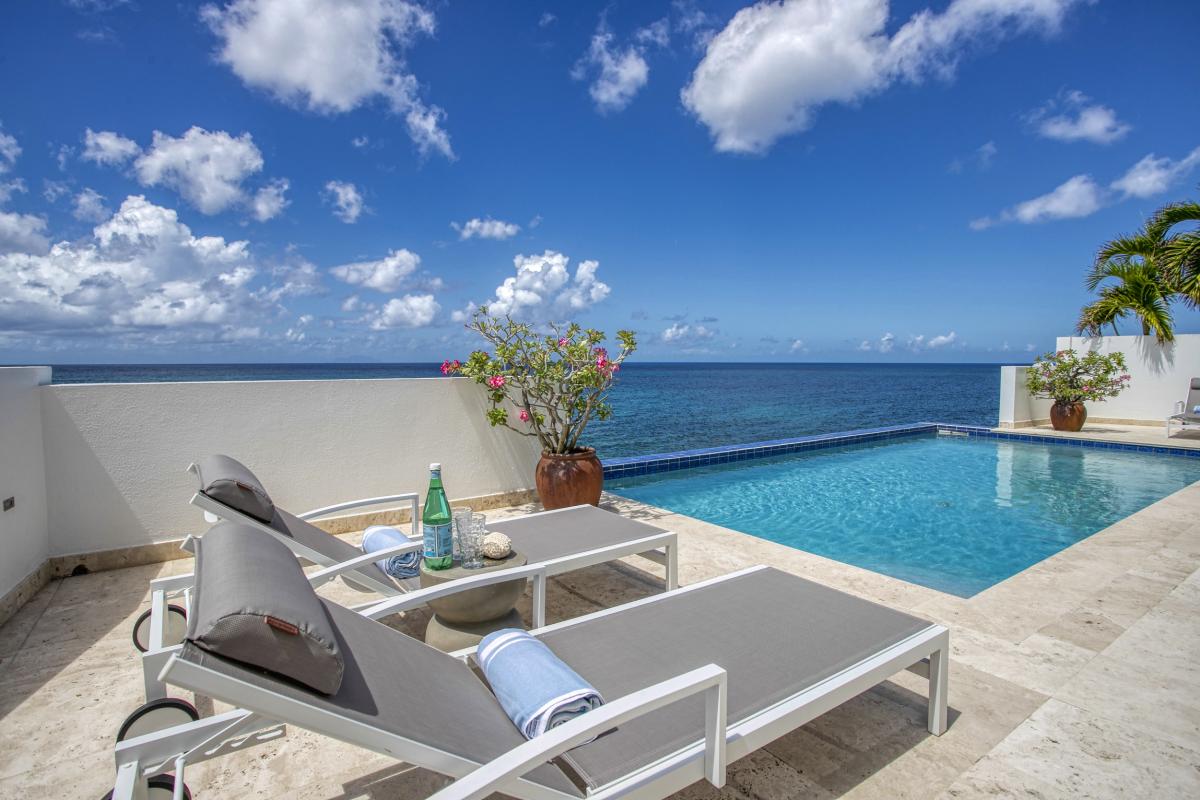 7_EtoiledeMer-Pool_ villa 4 chambres piscine vue mer Cupecoy Saint Martin
